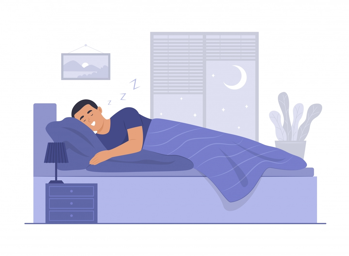 睡眠中打鼾是睡眠呼吸中止症的典型症狀之一